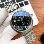 Copy IWC Pilots Mark XVIII Stainless Steel Black Dial Watch